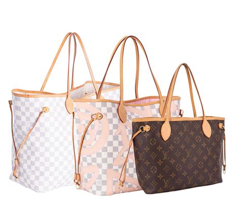 louis vuitton neverfull bag size.